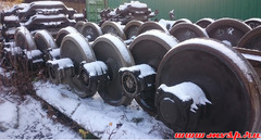 Продам боковую раму, надрессорные балки, колесные пары